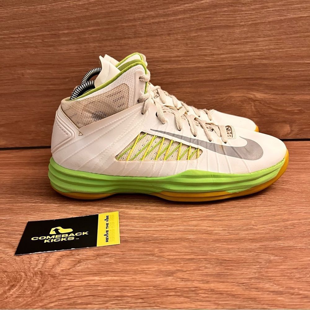 Nike Hyperdunk Basketball Sneakers Shoes White 525361-101 Youth Size 7Y Big Boy